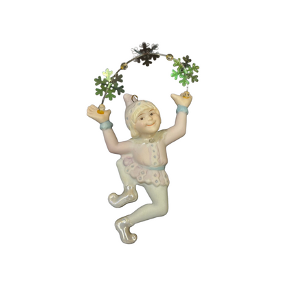 1995 Dance of the Jolly Juggler Carlton Cards Ornaments (Elf) CXOR-105W Image1