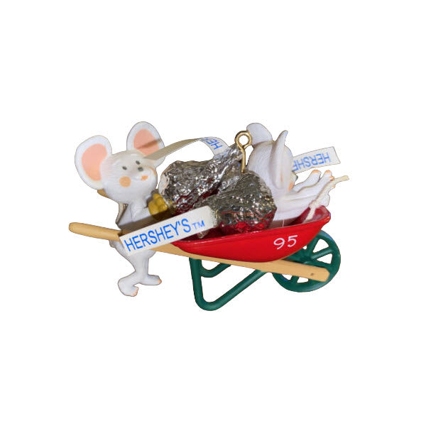 1995 Delivering Kisses Hallmark Ornament (Hershey's) QX4107