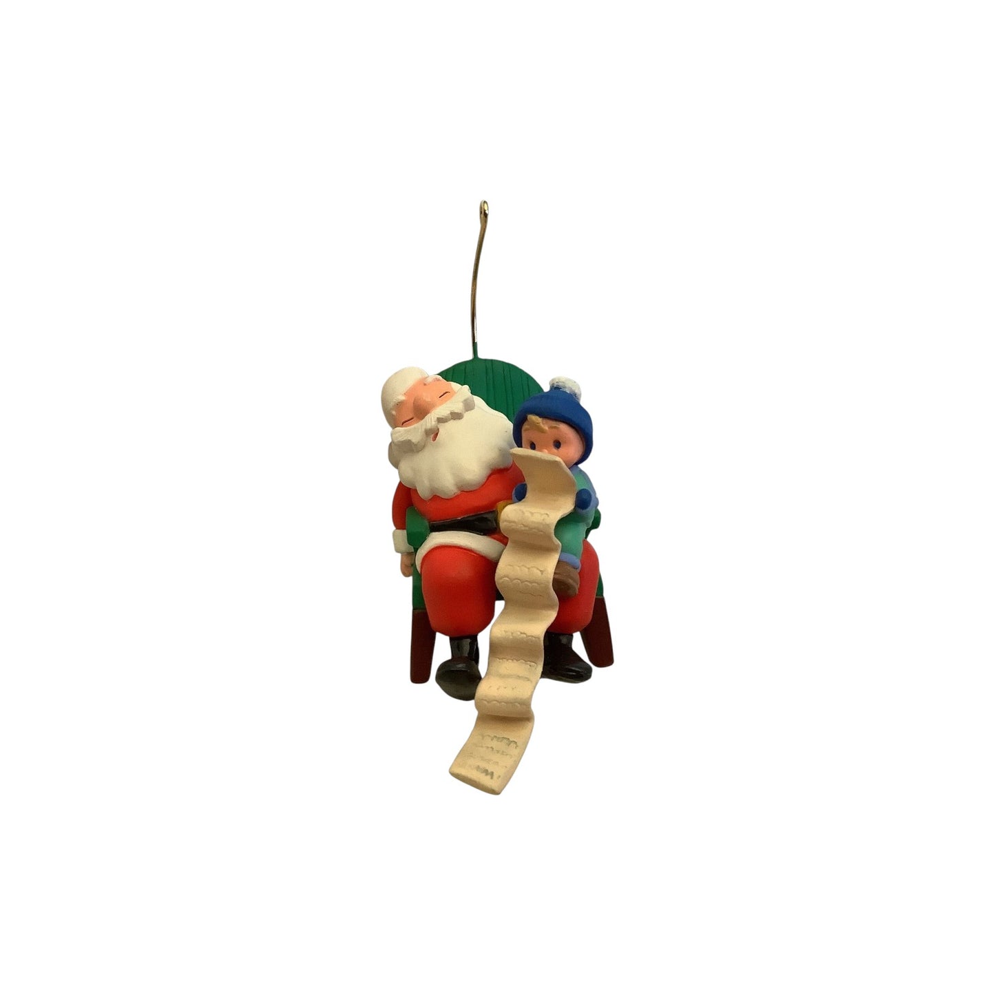 1995 Dream On Hallmark Ornament (Santa Claus) QX6007 Image1