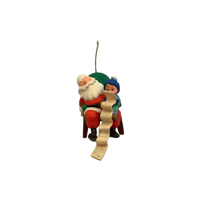 1995 Dream On Hallmark Ornament (Santa Claus) QX6007 Image1