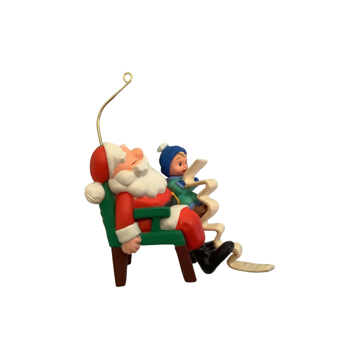 1995 Dream On Hallmark Ornament (Santa Claus) QX6007 Image3
