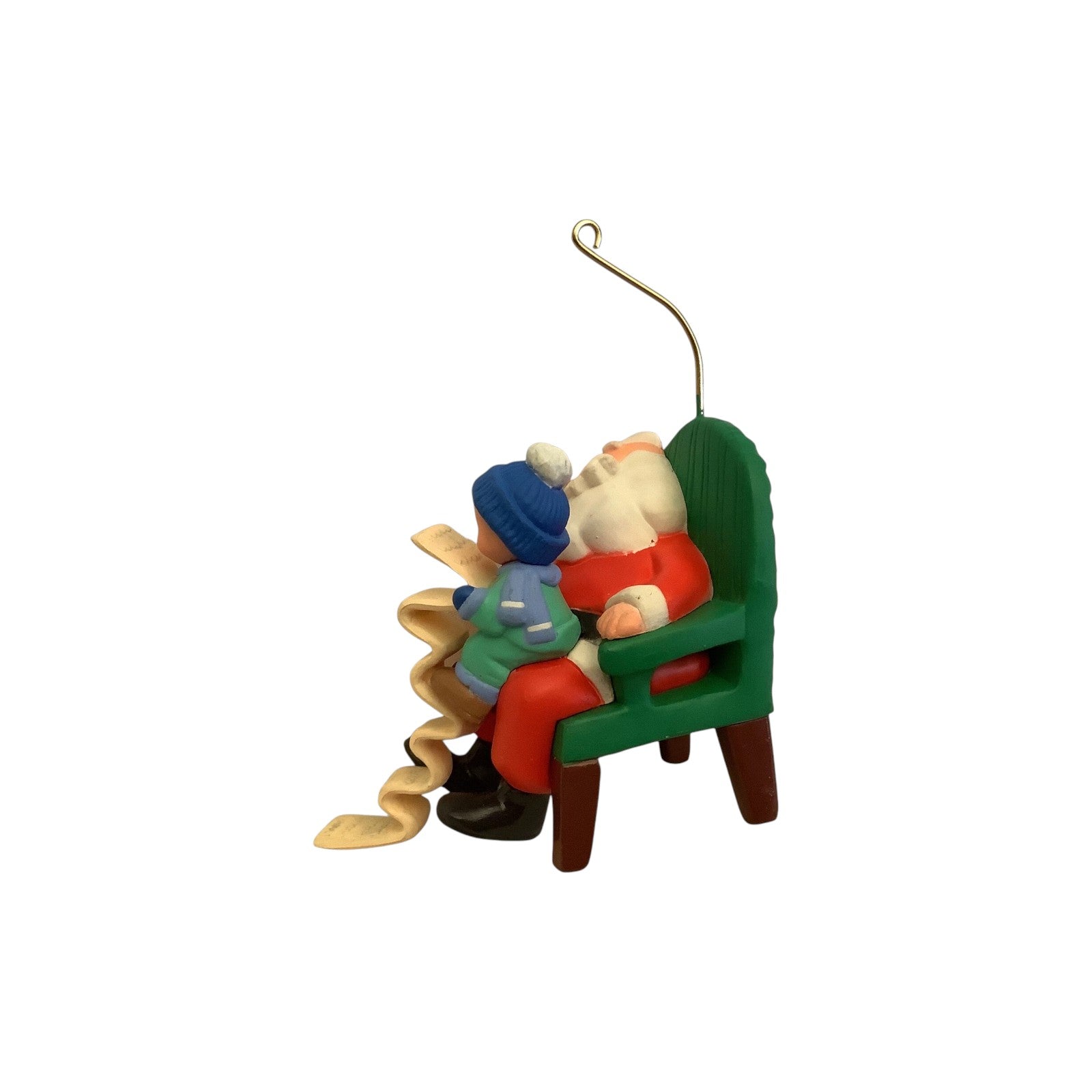 1995 Dream On Hallmark Ornament (Santa Claus) QX6007 Image4