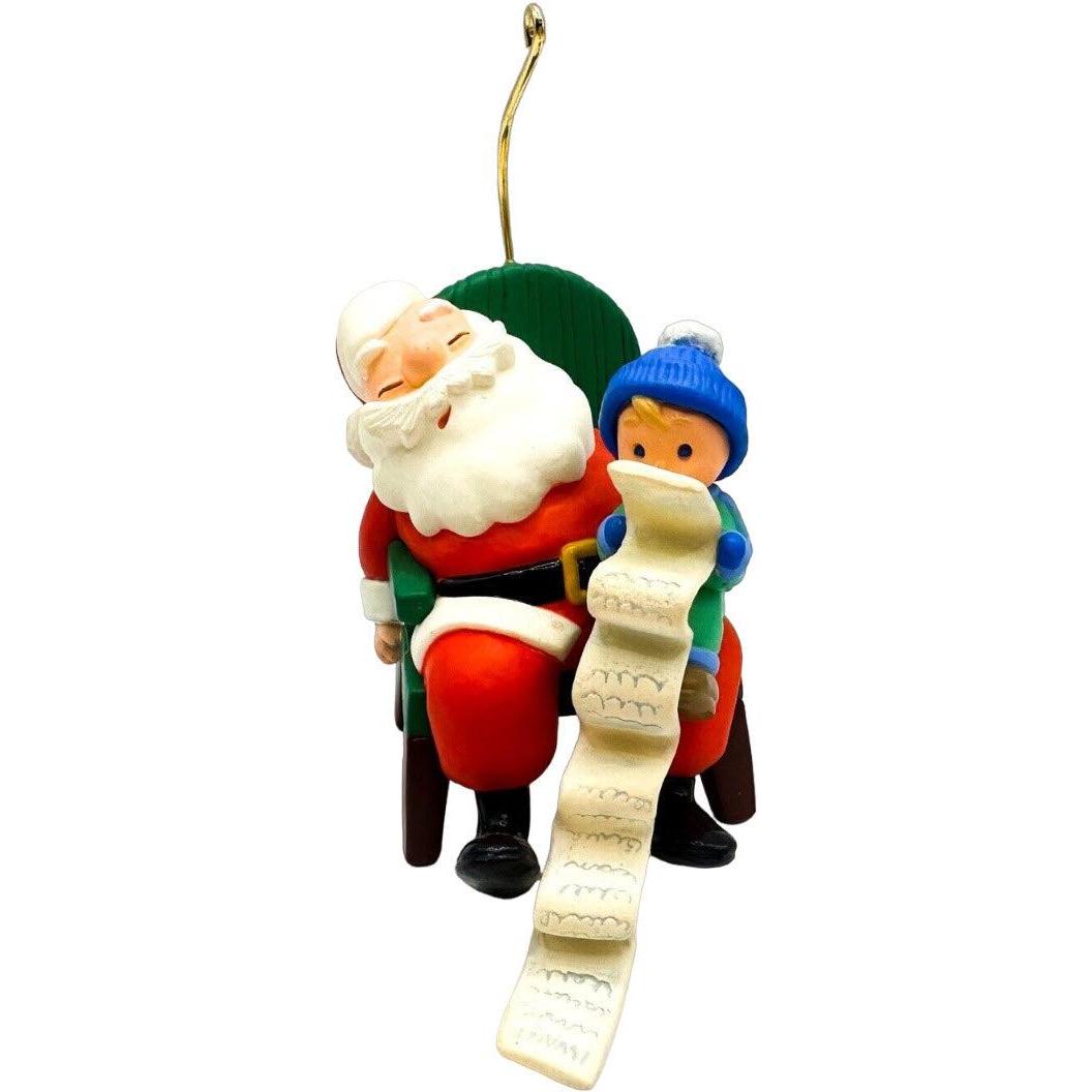 1995 Dream On Hallmark Ornament (Santa Claus) QX6007