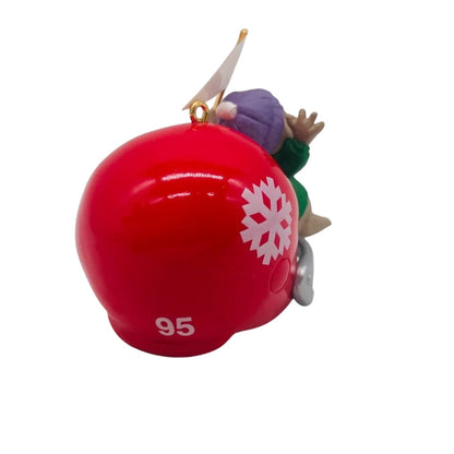 1995 Faithful Fan Hallmark Ornament (Football) QX5897