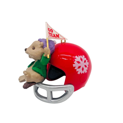 1995 Faithful Fan Hallmark Ornament (Football) QX5897