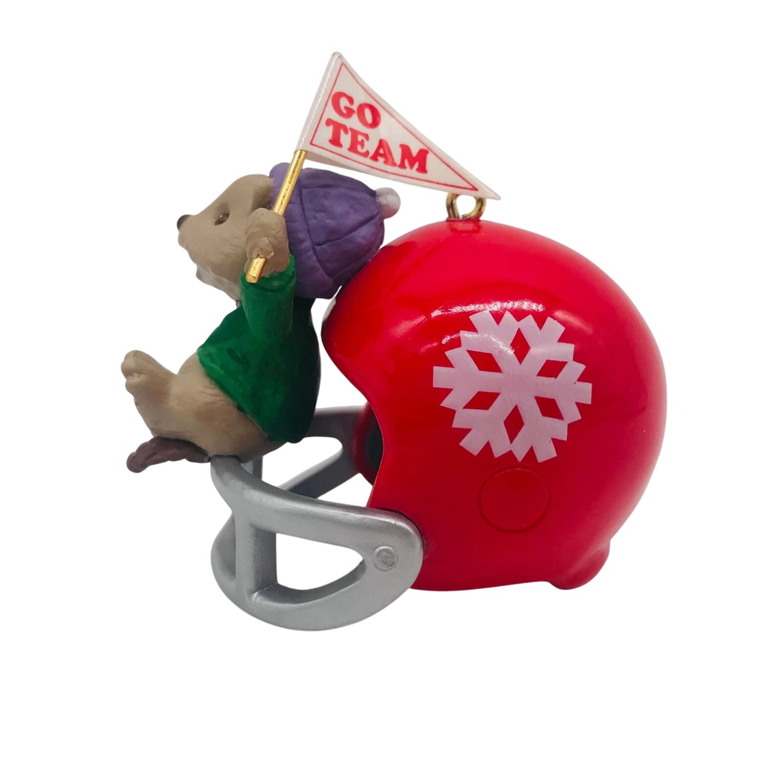 1995 Faithful Fan Hallmark Ornament (Football) QX5897