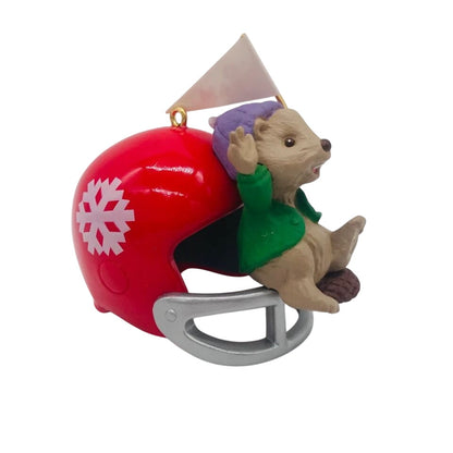 1995 Faithful Fan Hallmark Ornament (Football) QX5897