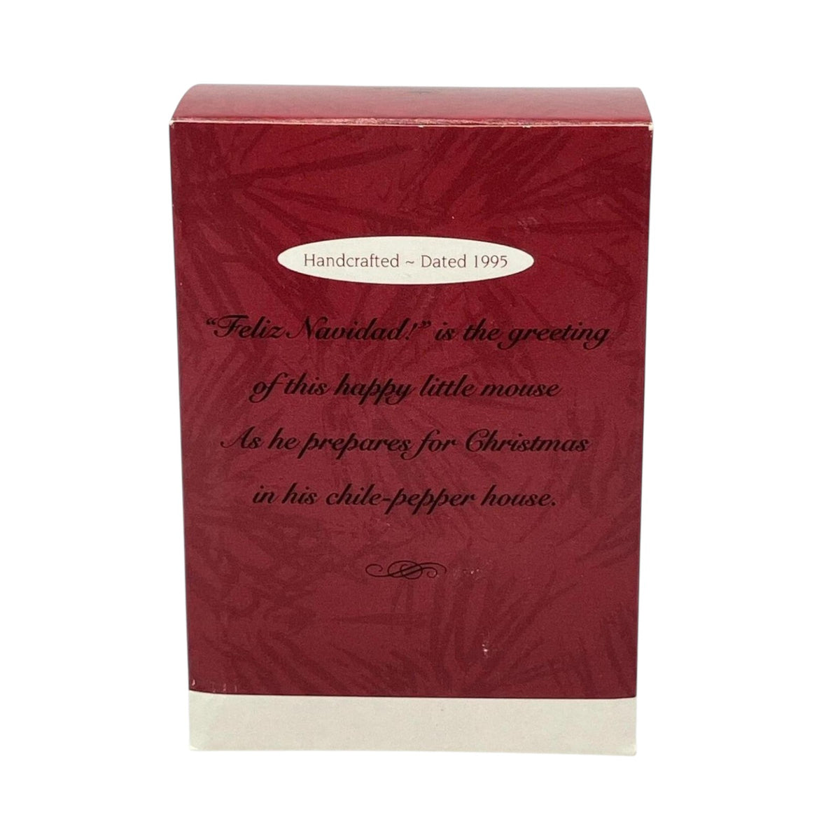 1995 Feliz Navidad Hallmark Ornament (Feliz Navidad) QX5869 Image5