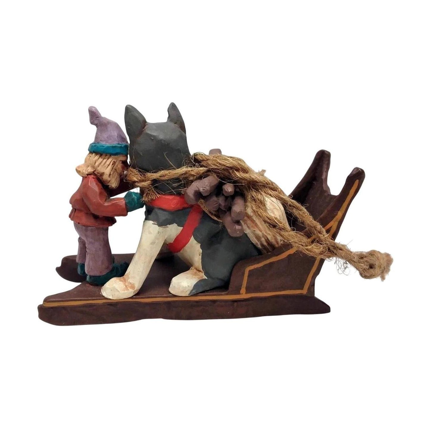 1995 Fetching the Firewood Hallmark Ornament (Folk Art Americana) QK1057 Image4