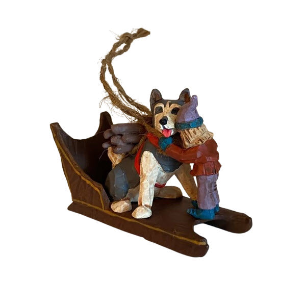 1995 Fetching the Firewood (Folk Art Americana)