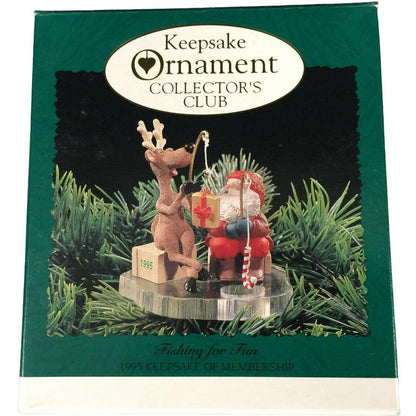 1995 Fishing for Fun Hallmark Ornament (Fishing) QXC5207