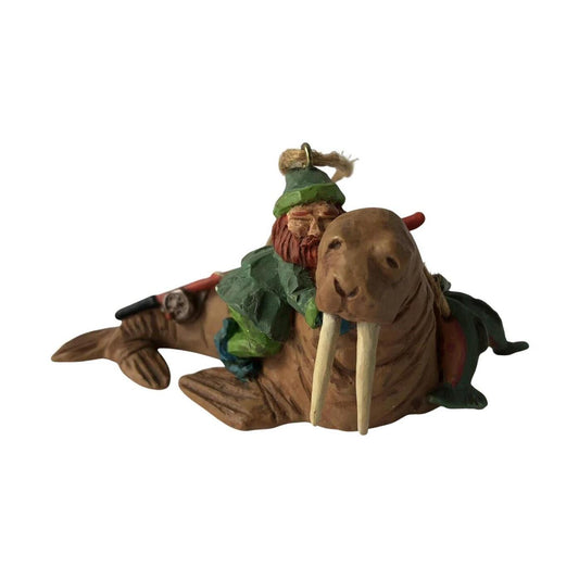 1995 Fishing Party Hallmark Ornament (Folk Art Americana Collection) QX1039 Image1