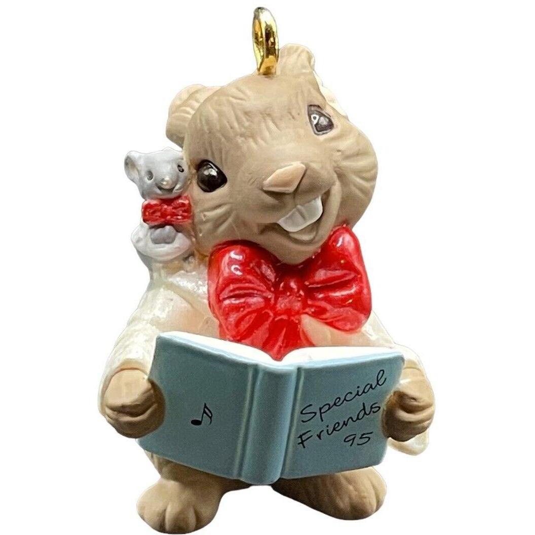 1995 Friendship Duet Hallmark Ornament (Mice) QXM4019