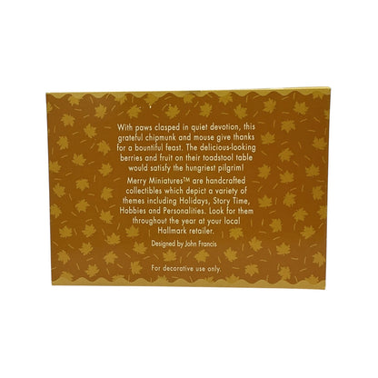 1995 Giving Thanks Hallmark Ornament (Prayer) QFM8134 Image7