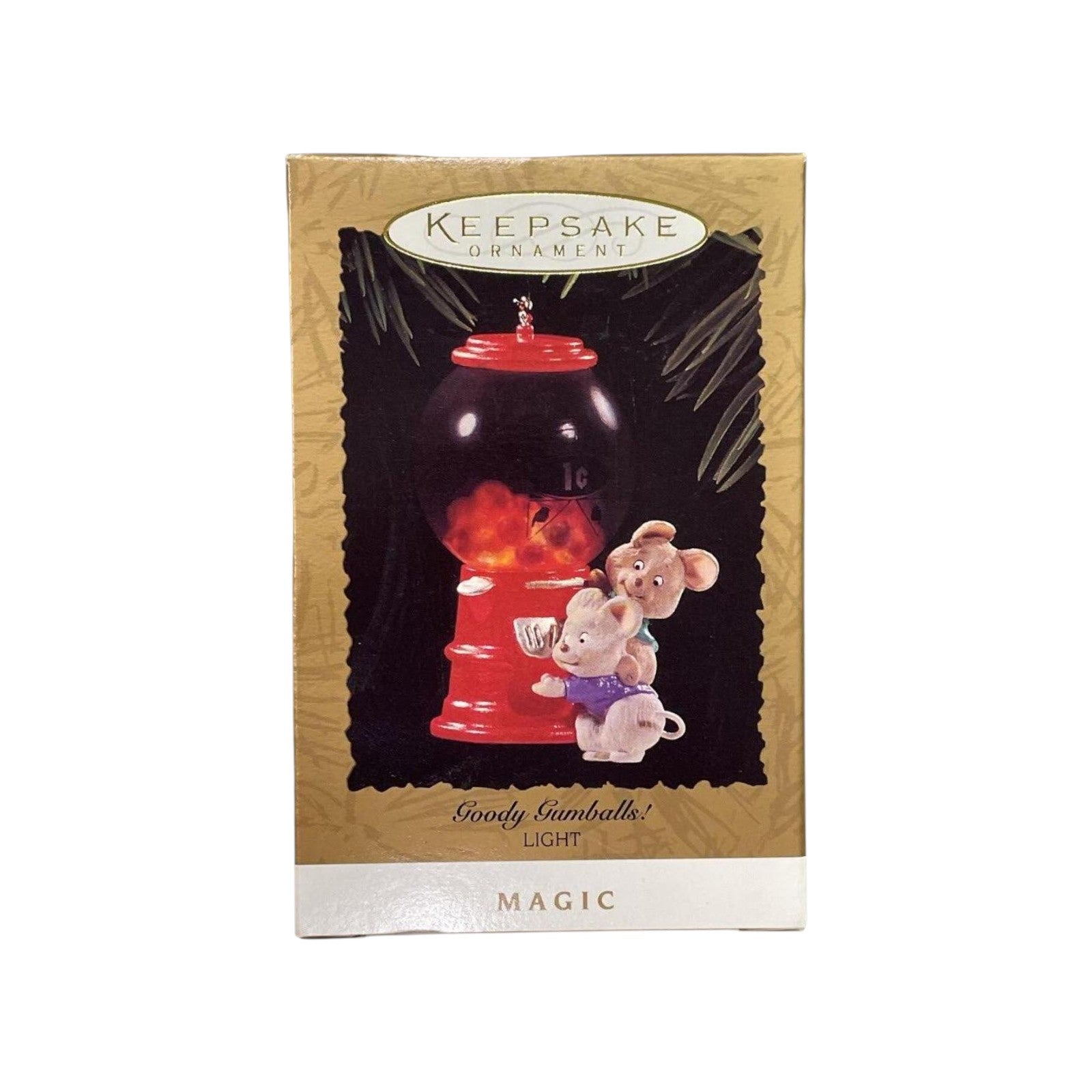 1995 Goody gumballs! Hallmark Ornament (Light) QLX7367 Image2