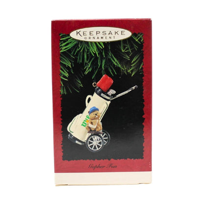 1995 Gopher Fun Hallmark Ornament (Golf) QX5887 Image2