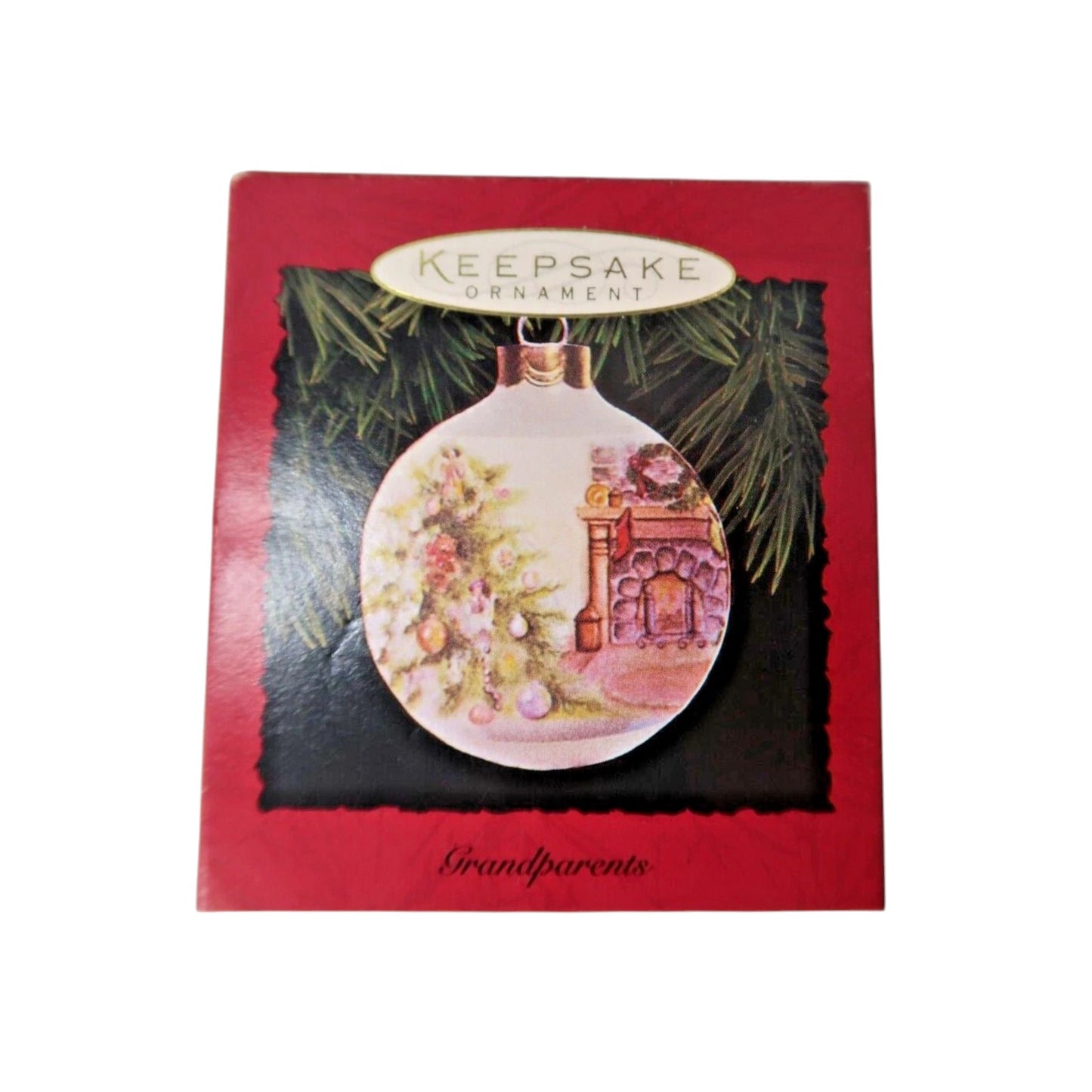 1995 GrandParents Hallmark Ornament (Ball) QX2419 Image2