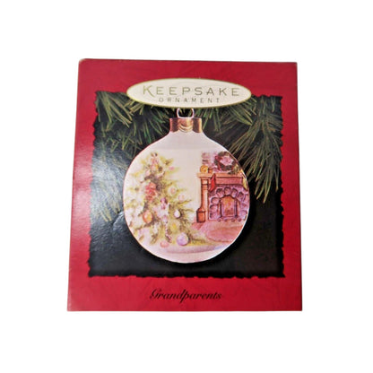 1995 GrandParents Hallmark Ornament (Ball) QX2419 Image2
