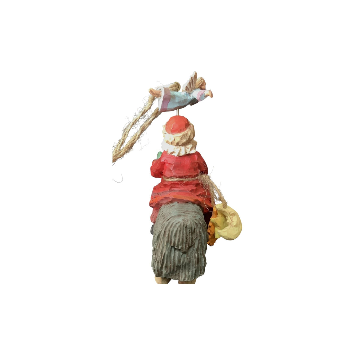 1995 Guiding Santa Hallmark Ornament (Folk Art Americana) QK1037 Image4