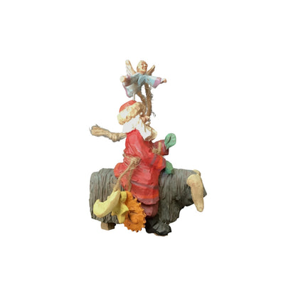 1995 Guiding Santa Hallmark Ornament (Folk Art Americana) QK1037 Image5