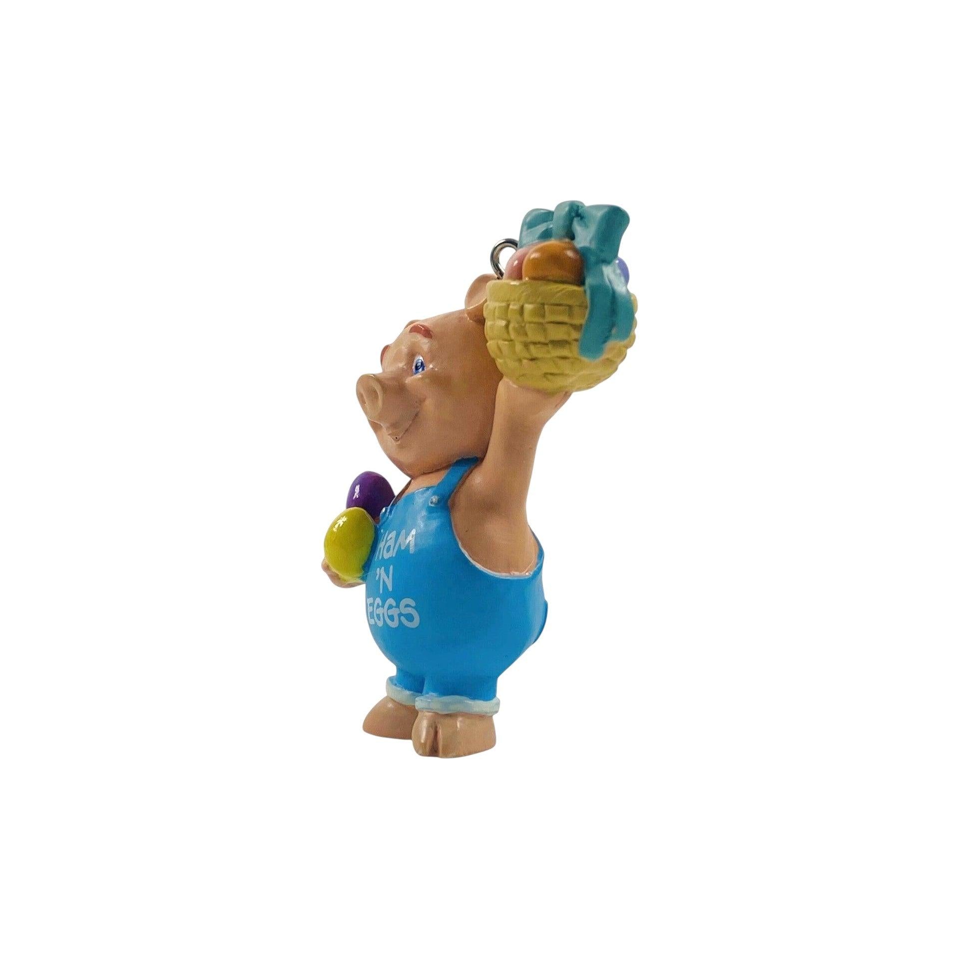 1995 Ham 'n Eggs Hallmark Ornament (Pig) QEO8277 Image5