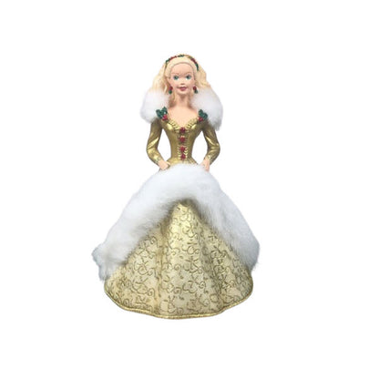 1995 Happy Holiday Barbie Stocking Hanger Hallmark Ornament (Barbie) XSH3119
