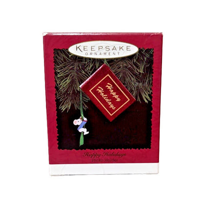 1995 Happy Holidays Hallmark Ornament (Mouse) QX6307