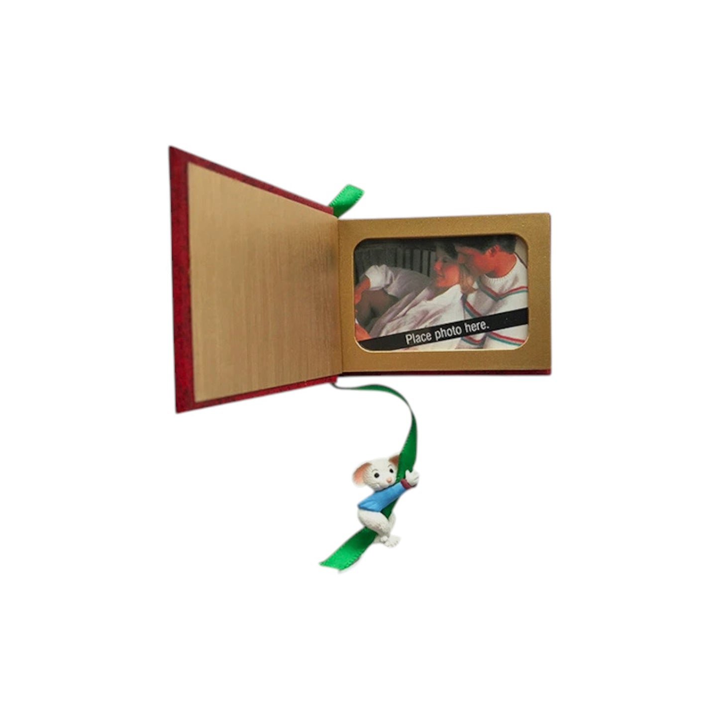 1995 Happy Holidays Hallmark Ornament (Mouse) QX6307 Image3