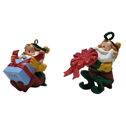 1995 Happy Wrappers Hallmark Ornament (Elf) QX6037