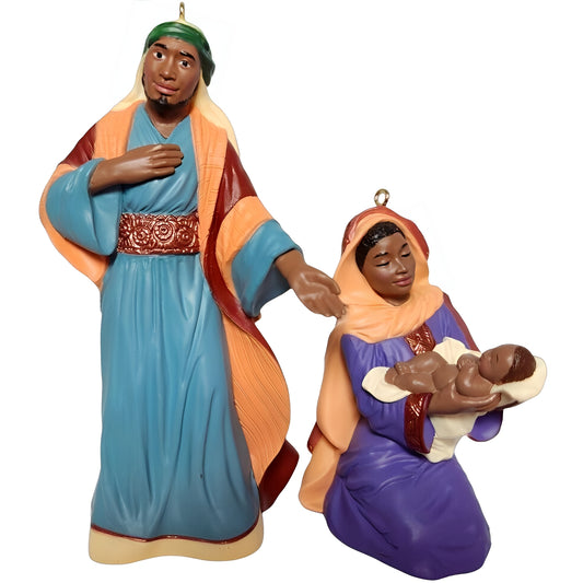 1995 Heaven's Gift Hallmark Ornament (African American Nativity) QX6057