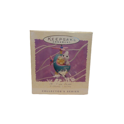 1995 Helicopter Hallmark Ornament (Here Comes Easter) QEO8217
