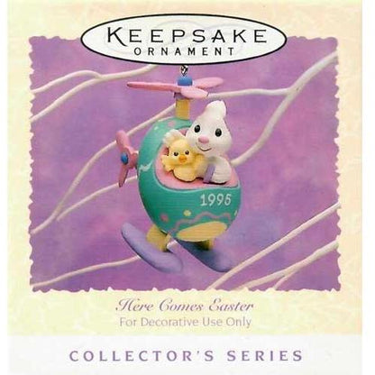 1995 Here Comes Easter! Hallmark Ornament (Easter) QEO8094