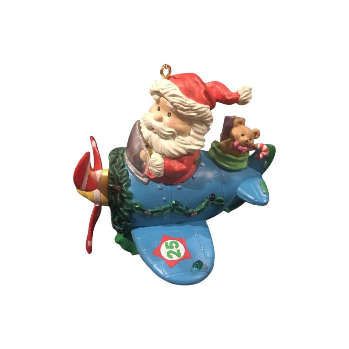1995 High-Flyin' Santa Carlton Cards Ornaments (Santa Claus) ORN-077M Image3