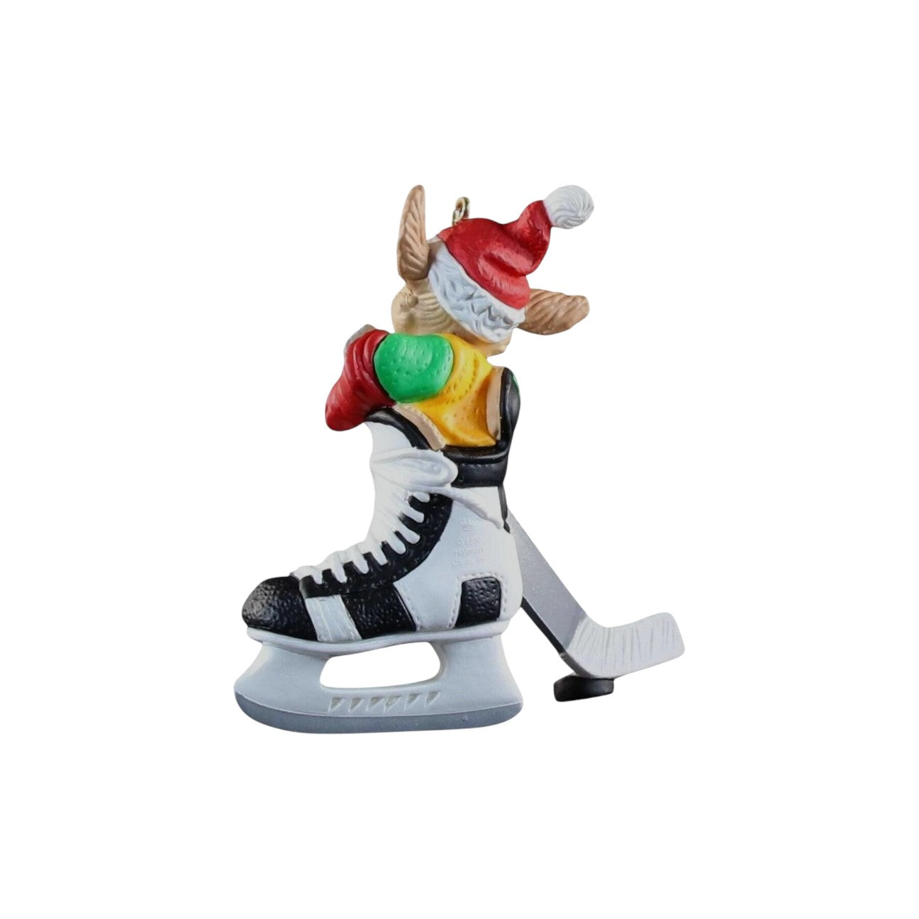 1995 Hockey Pup Hallmark Ornament (Hockey) QX5917 Image4