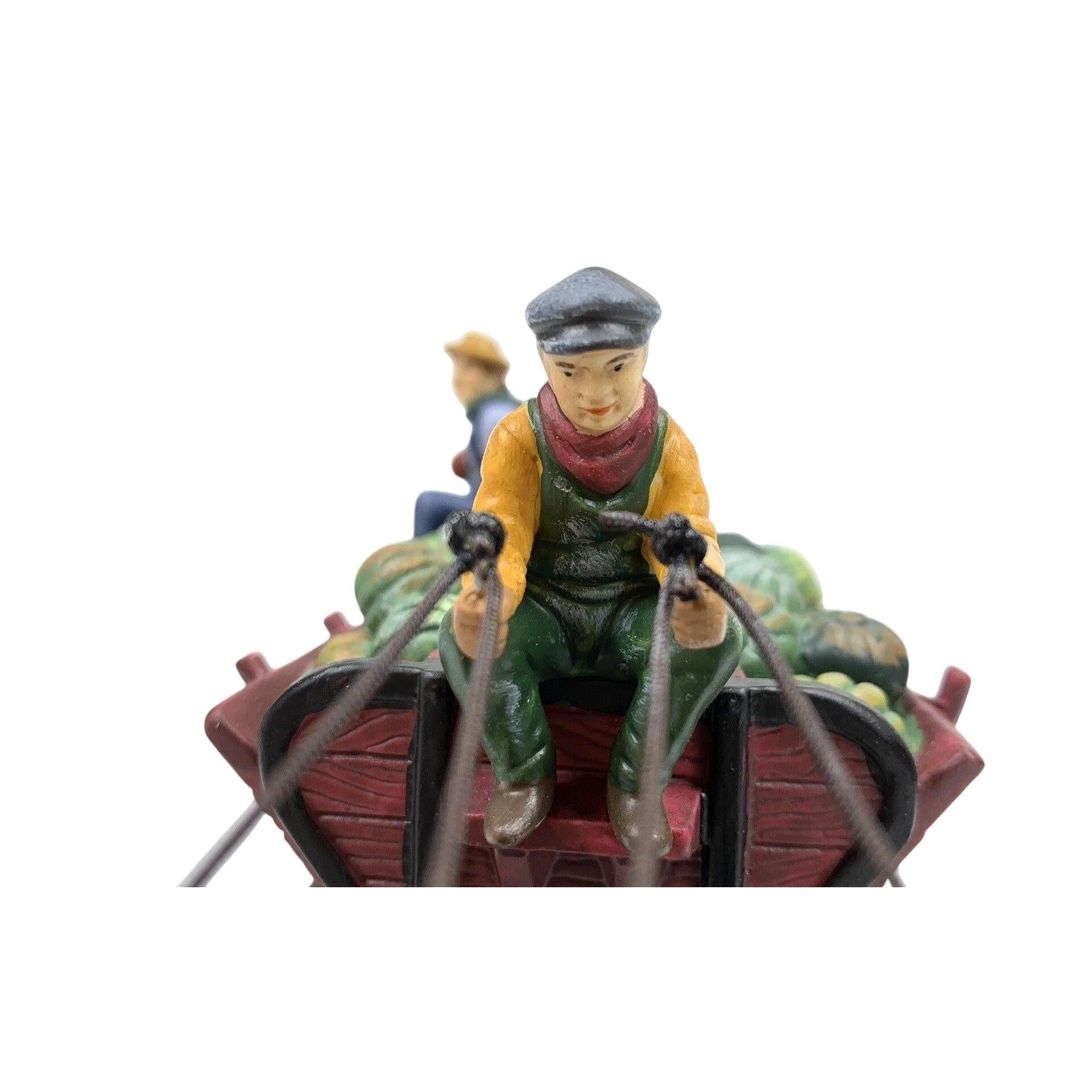 1995 Horse-Drawn Squash Cart Heritage Village Collection Department 56 753-6 Image5