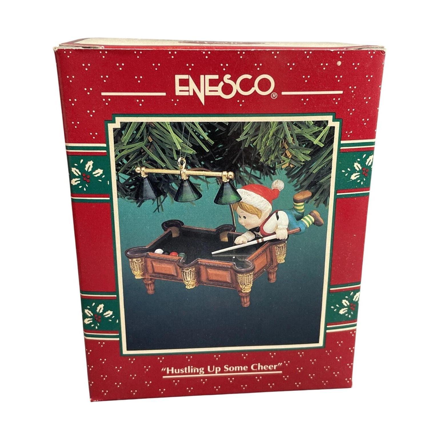 1995 Hustling Up Some Cheer Enesco Ornament (Enesco) 112038 Image2