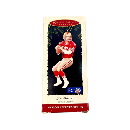 1995 Joe Montana Hallmark Ornament (Football Legends) QXI5769 Image2