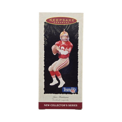 1995 Joe Montana, San Francisco 49ers Hallmark Ornament QXI5759 Image2