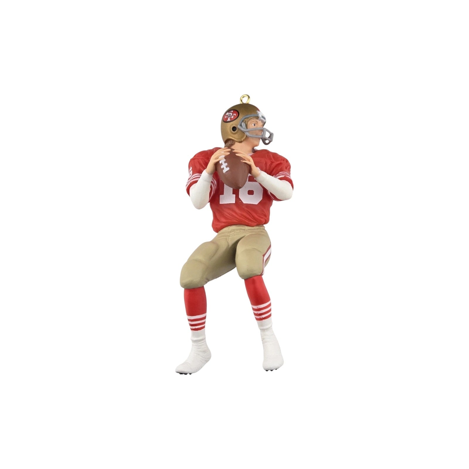 1995 Joe Montana, San Francisco 49ers Hallmark Ornament QXI5759 Image4