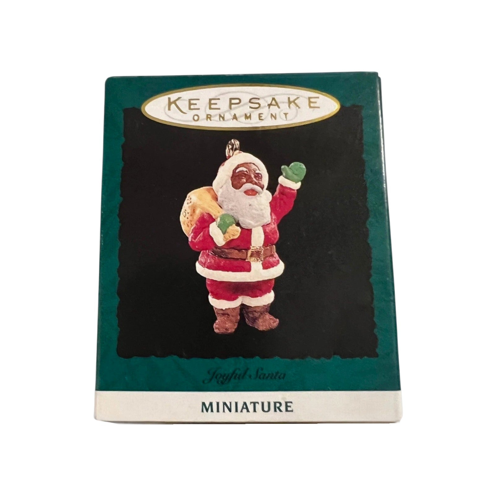 1995 Joyful Santa Hallmark Ornament (Santa Claus) QXM4089 Image2