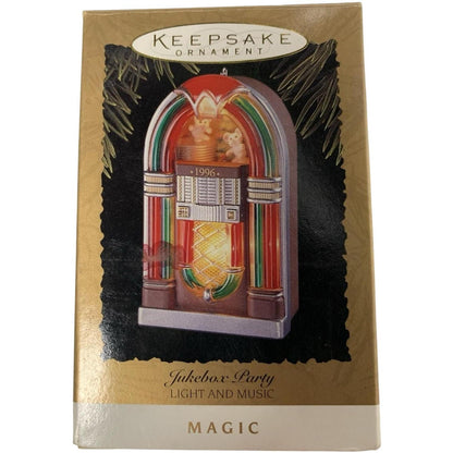 1995 Jukebox Party Hallmark Ornament (Jukebox) QLX7339