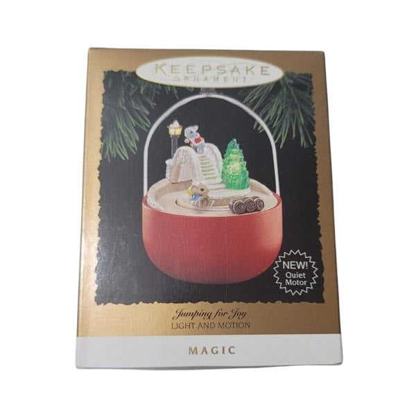 1995 Jumping for Joy Hallmark Ornament (Magic Globe) QLX7347