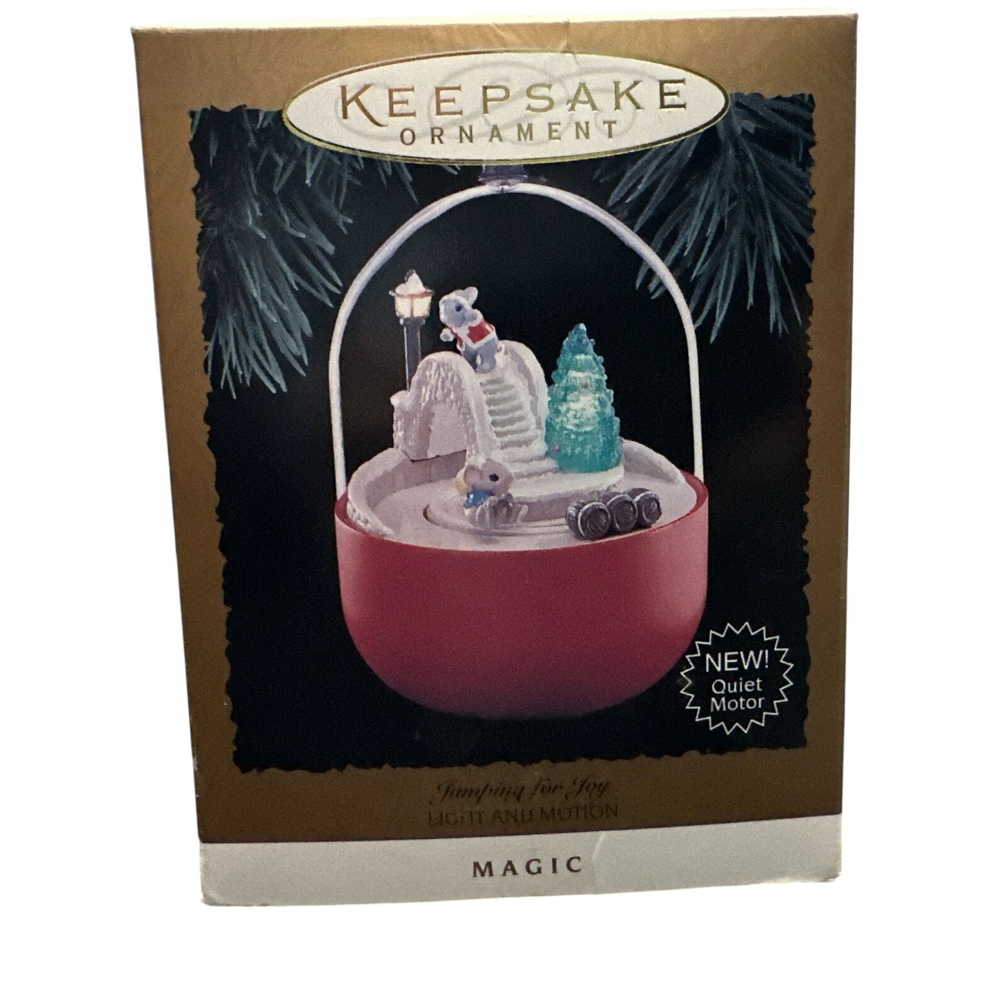 1995 Jumping for Joy Hallmark Ornament (Magic Globe) QLX7347 Image2