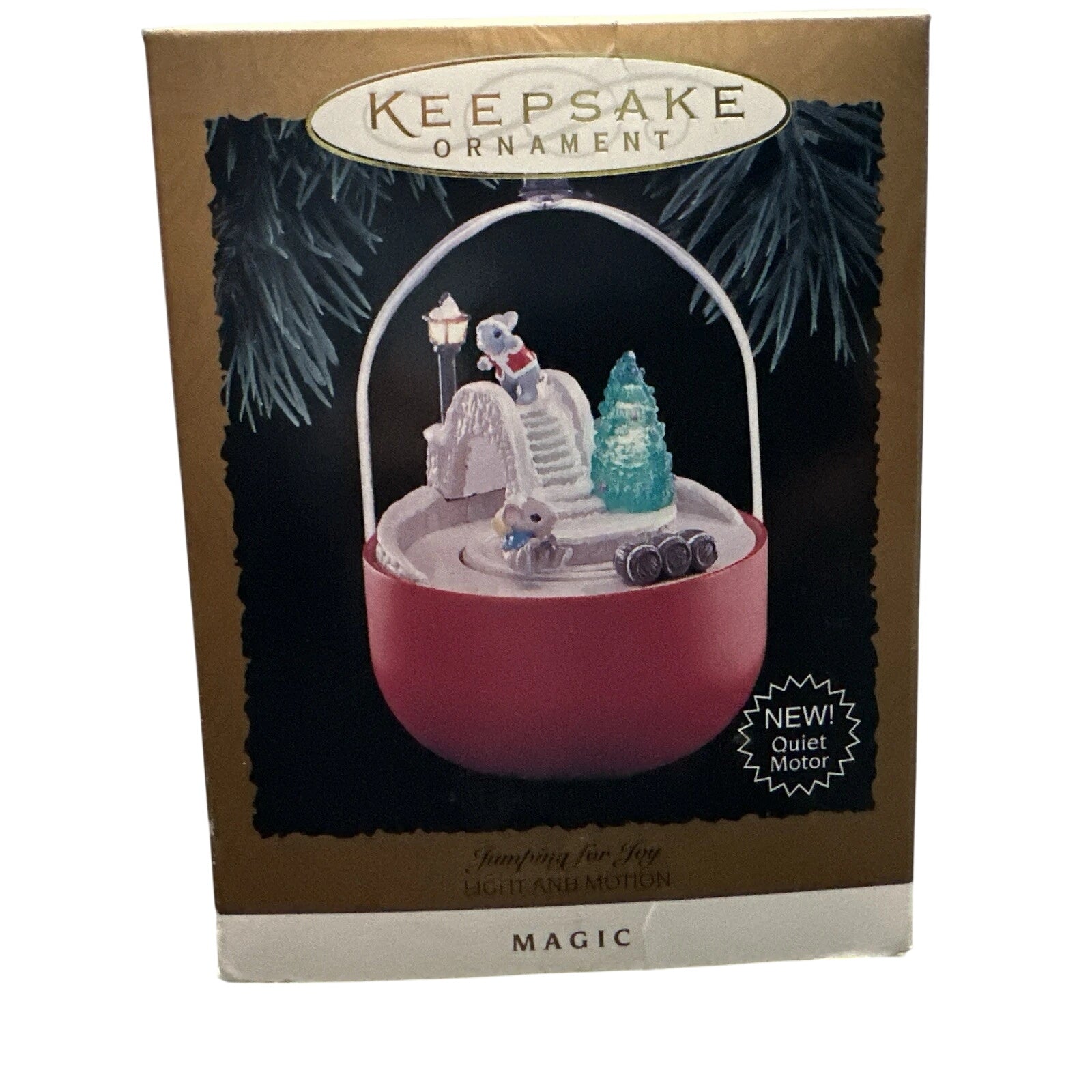 1995 Jumping for Joy Hallmark Ornament (Magic Globe) QLX7347 Image2