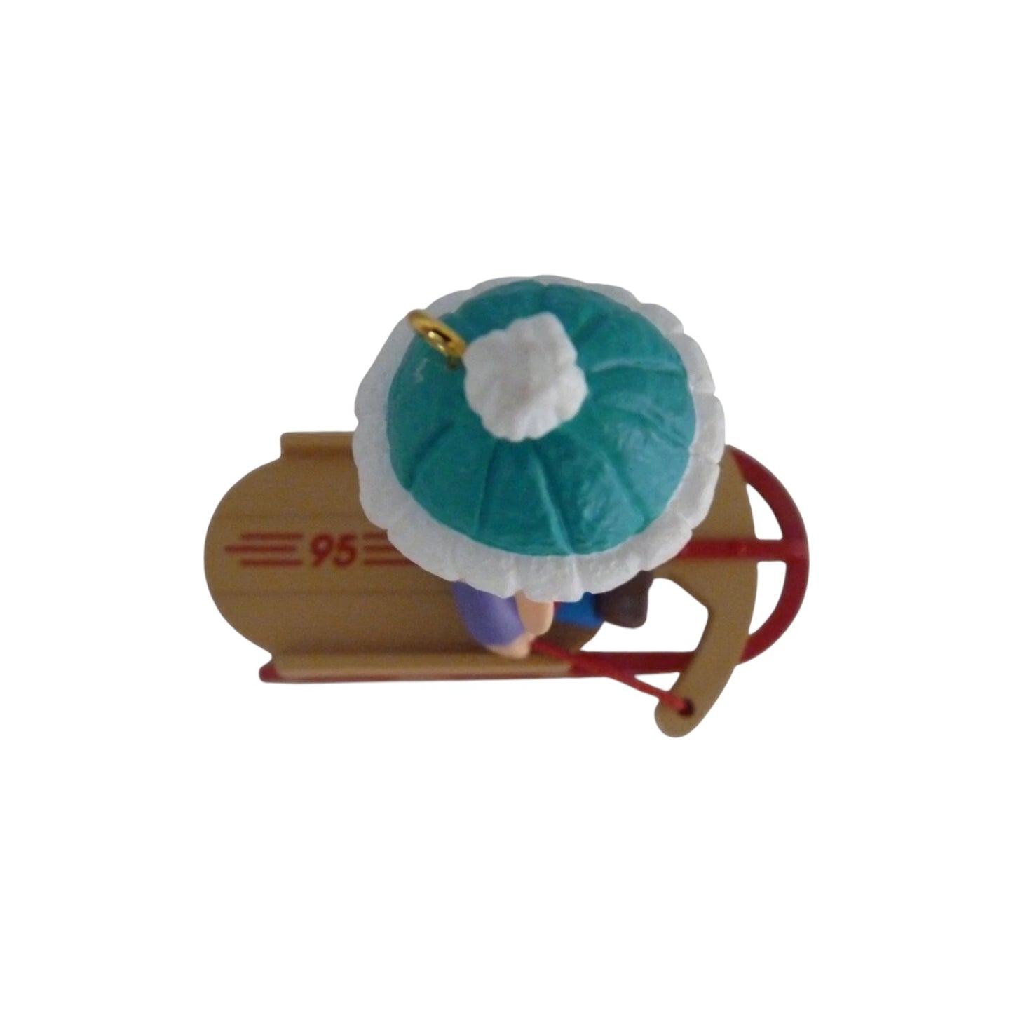 1995 Linus on Sled Hallmark Ornament (Peanuts) QX5059 Image7