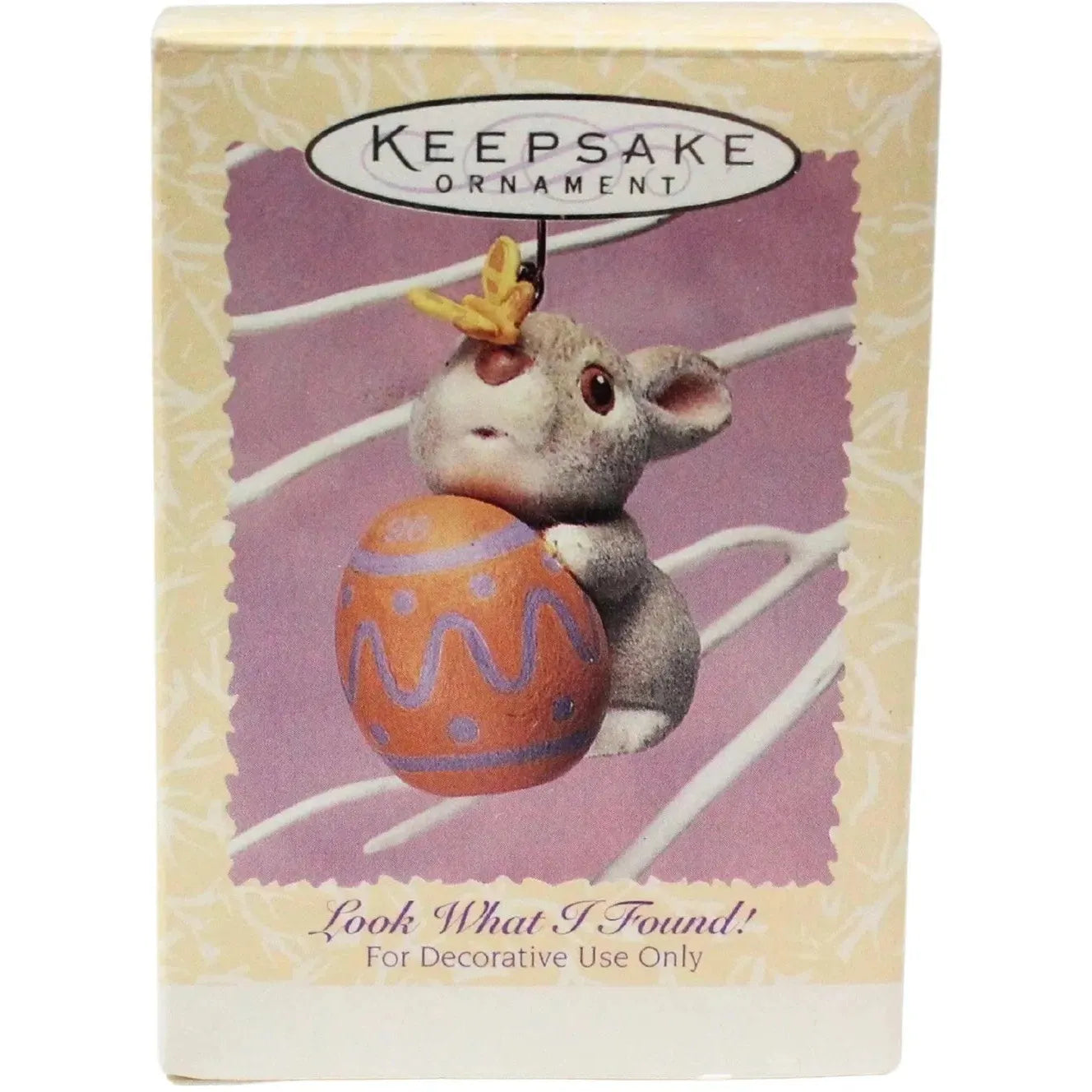 1995 Look What I Found! Hallmark Ornament (Easter) QEO8181