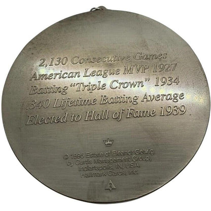 1995 Lou Gehrig Hallmark Ornament (Baseball Heroes) QX5029