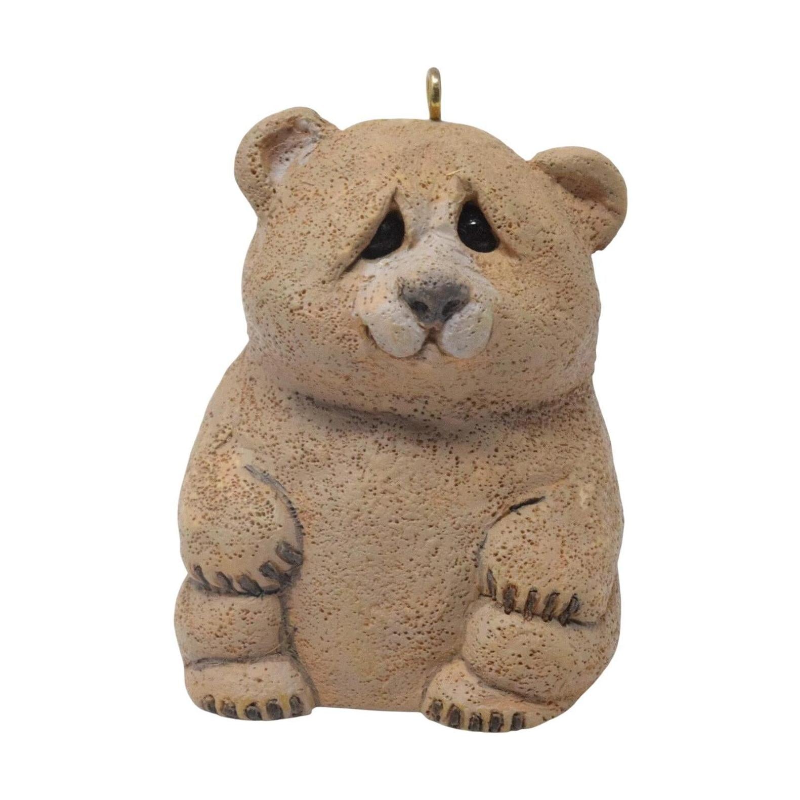 1995 Lou Rankin Bear Hallmark Ornament (Polar Bear) QX4069 Image1