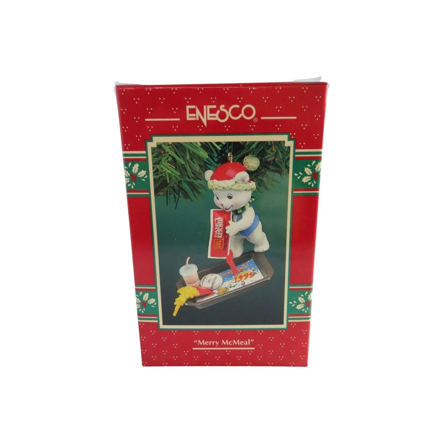 1995 Merry Mcmeal Enesco Ornament (McDonald's) 129070 Image2