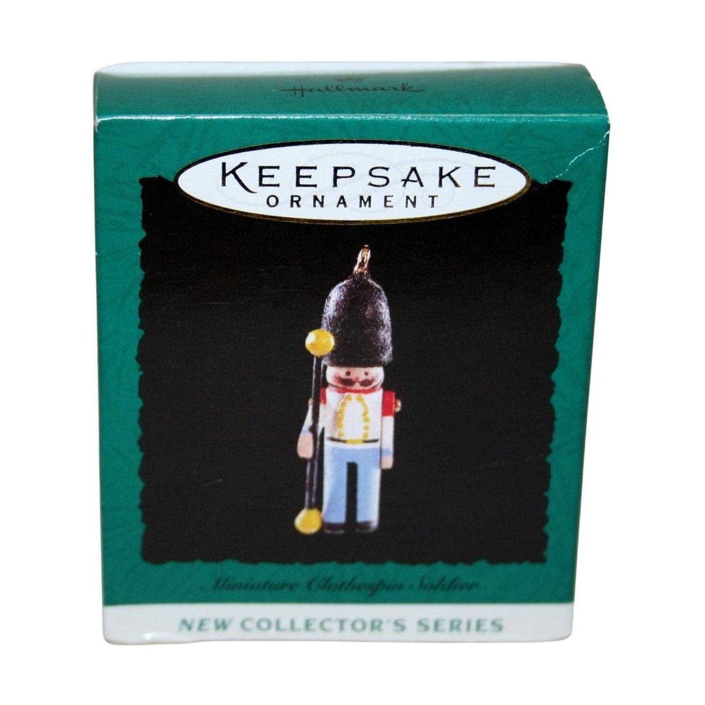 1995 Miniature Clothespin Soldier Hallmark Ornament (Miniature Clothespin Soldier) QXM4097 Image5